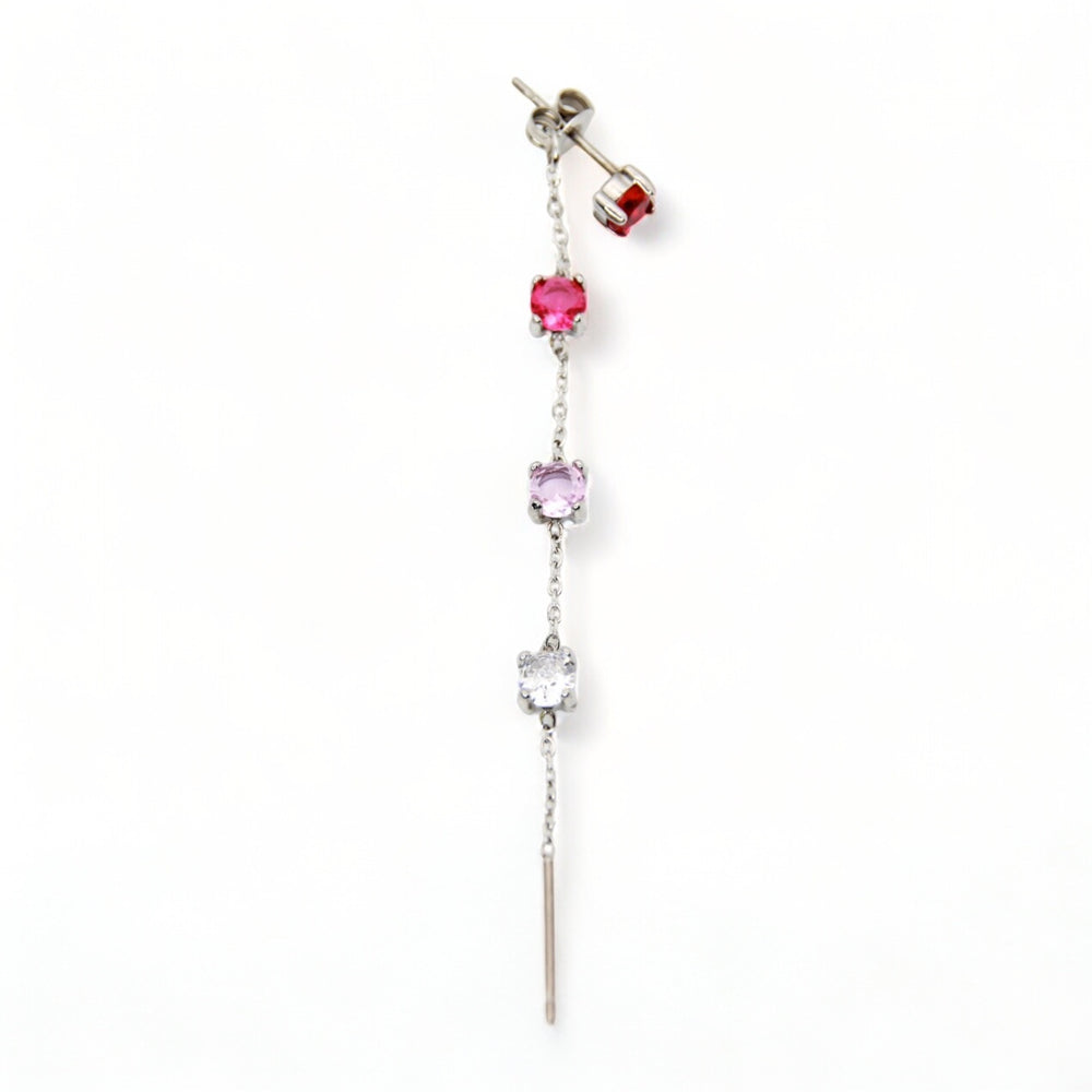 Multicolor Light Waterfall Earring
