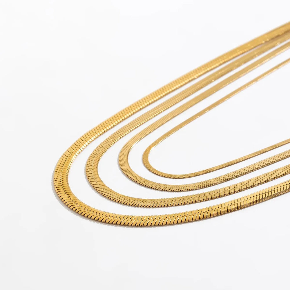 Flat Snake necklace