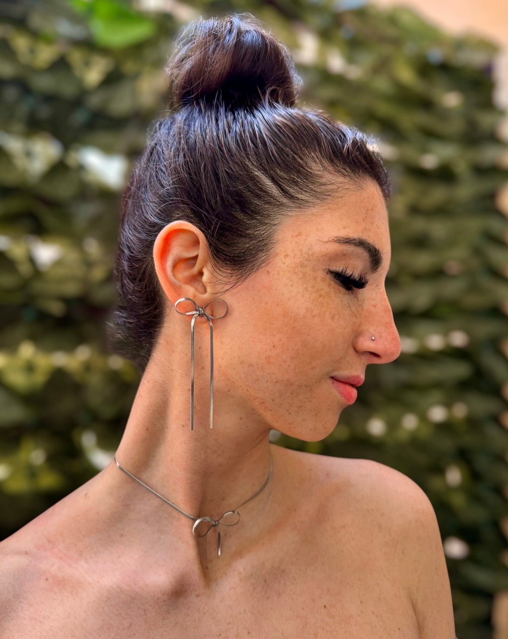 Snake Bow Earrings