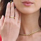 Set 5 fedine regolabili