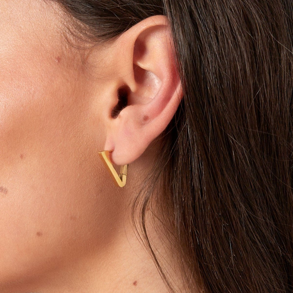 Triangle earrings