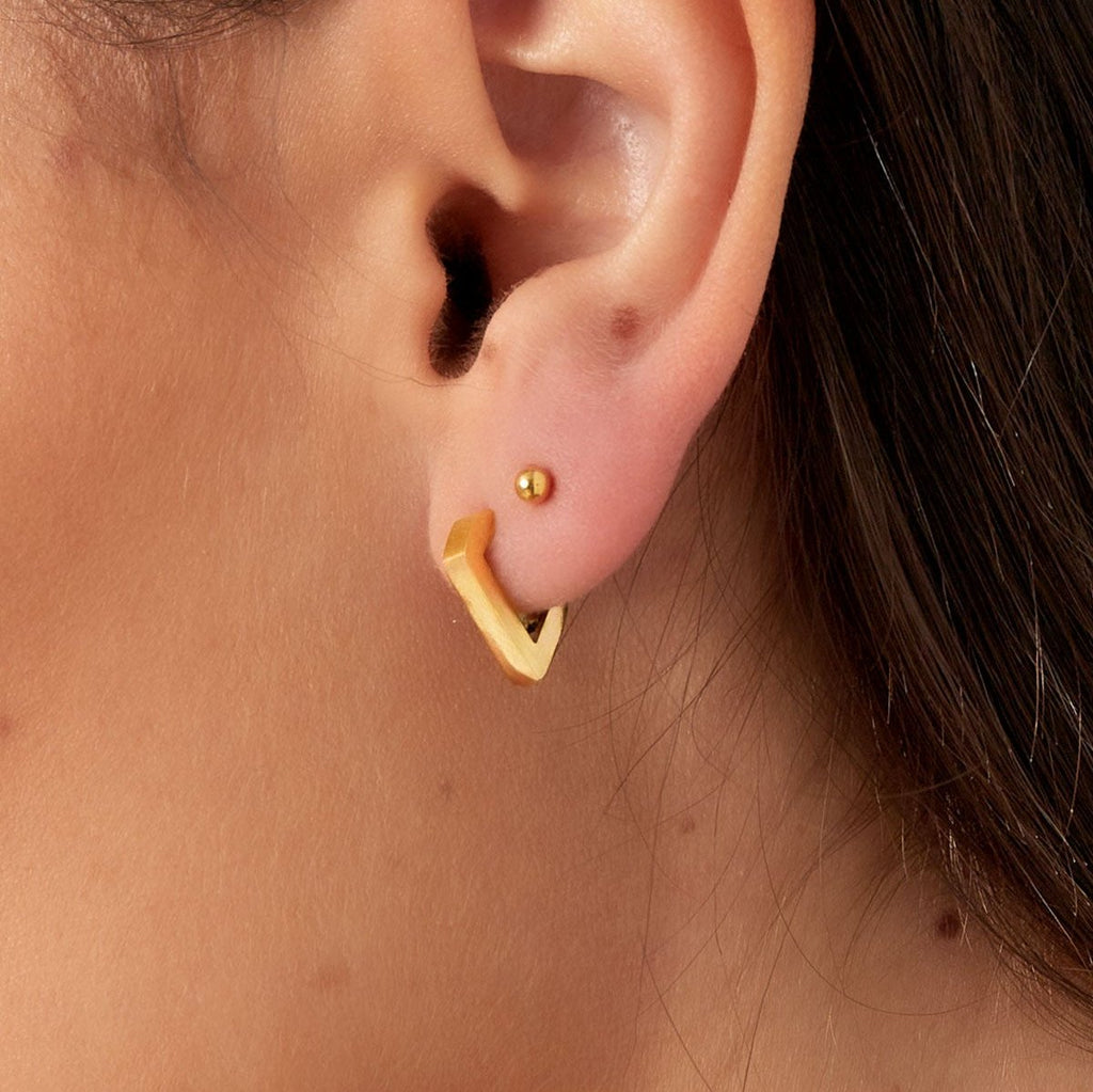 Diamond Small Earrings