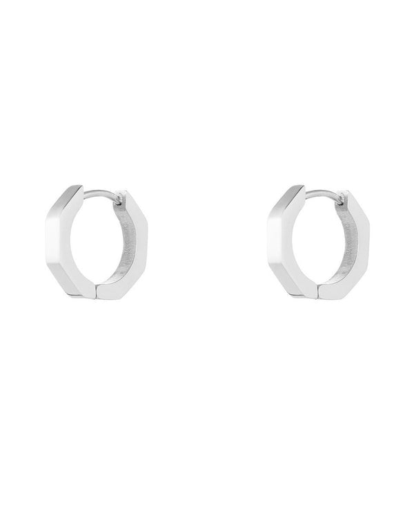 Octagon Small Earrings