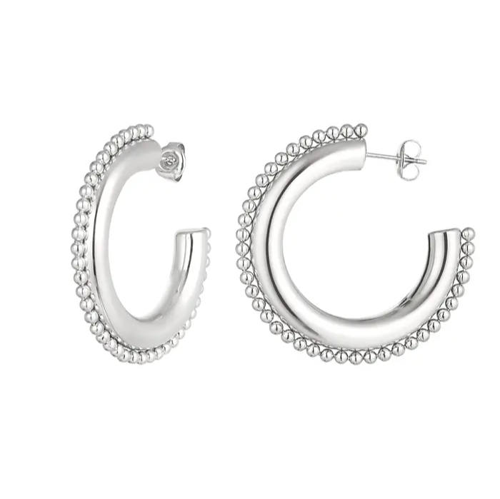Grace Hoop Earrings