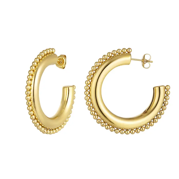 Grace Hoop Earrings