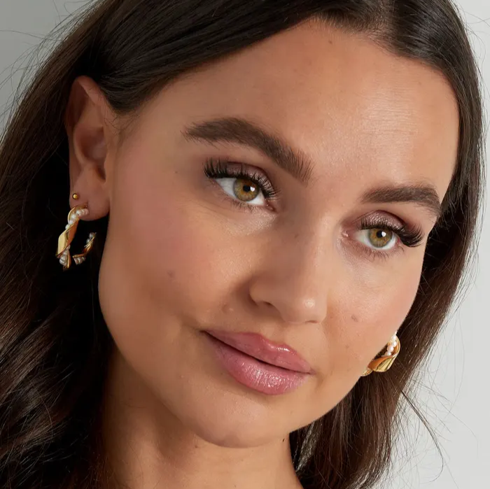 Pearl Braid Earrings