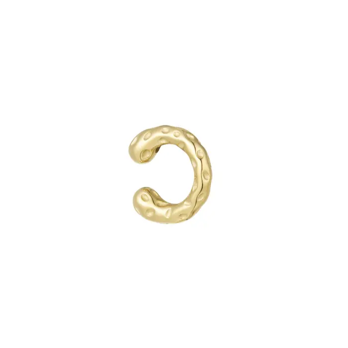 Ear Cuff Chunky Small martellato
