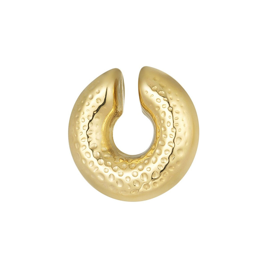 Hammered Chunky Ear Cuff