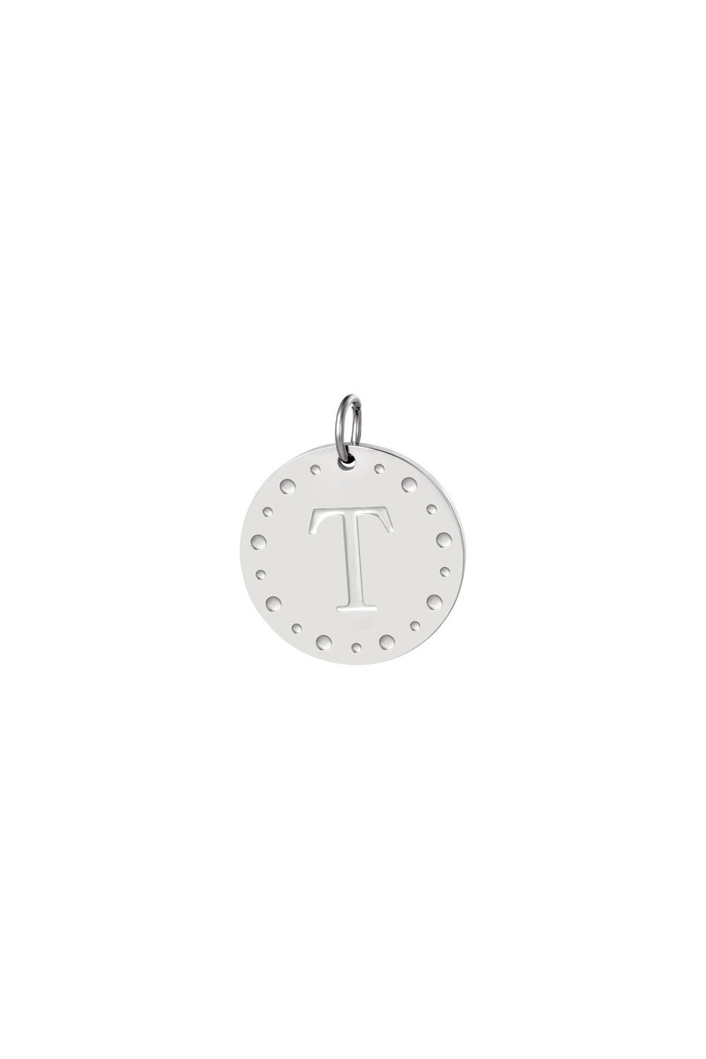 Pendants with engraved initial