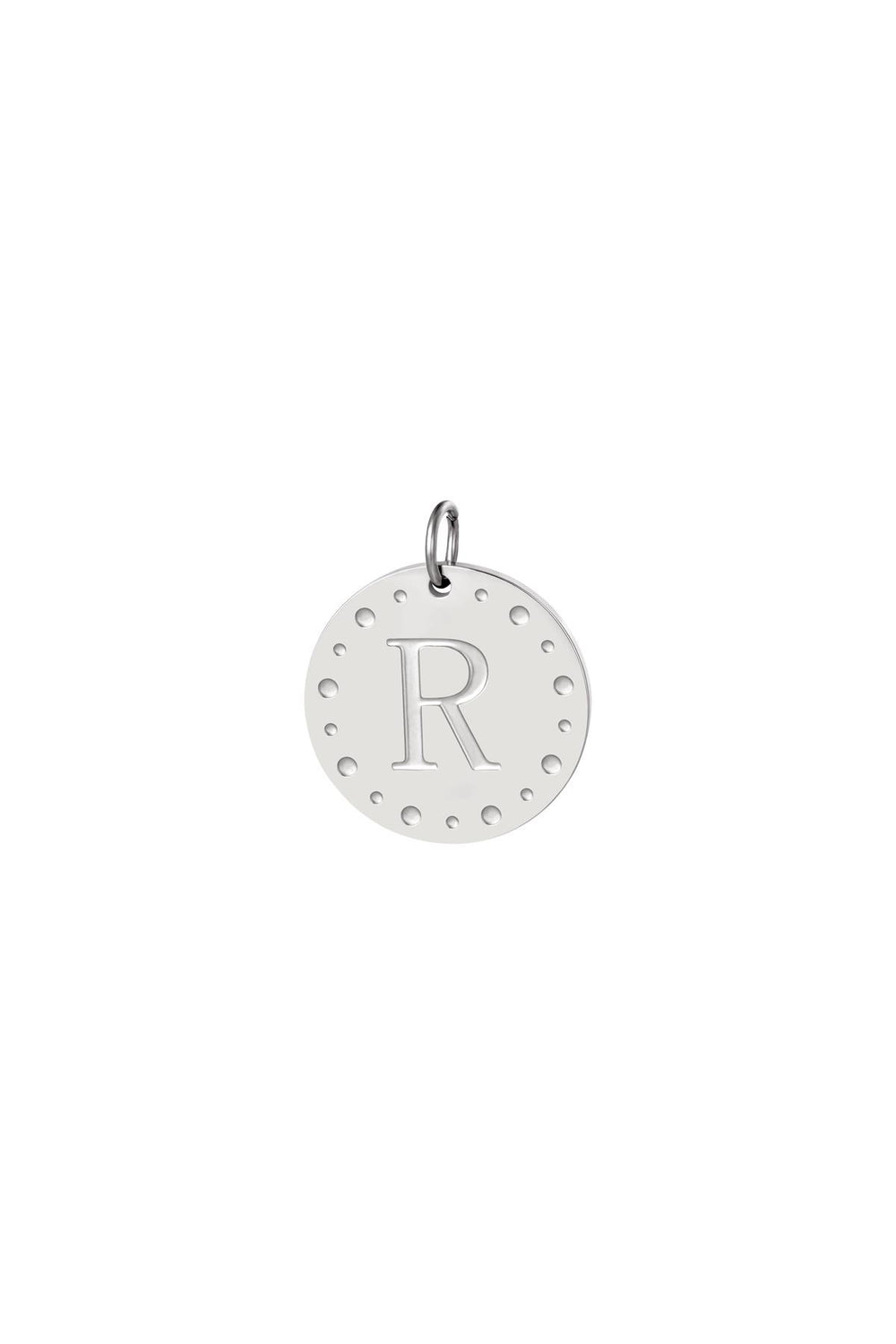 Pendants with engraved initial