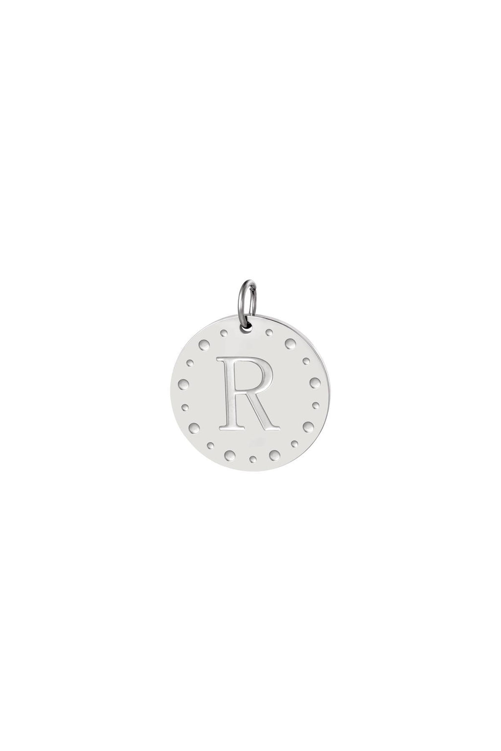 Pendants with engraved initial