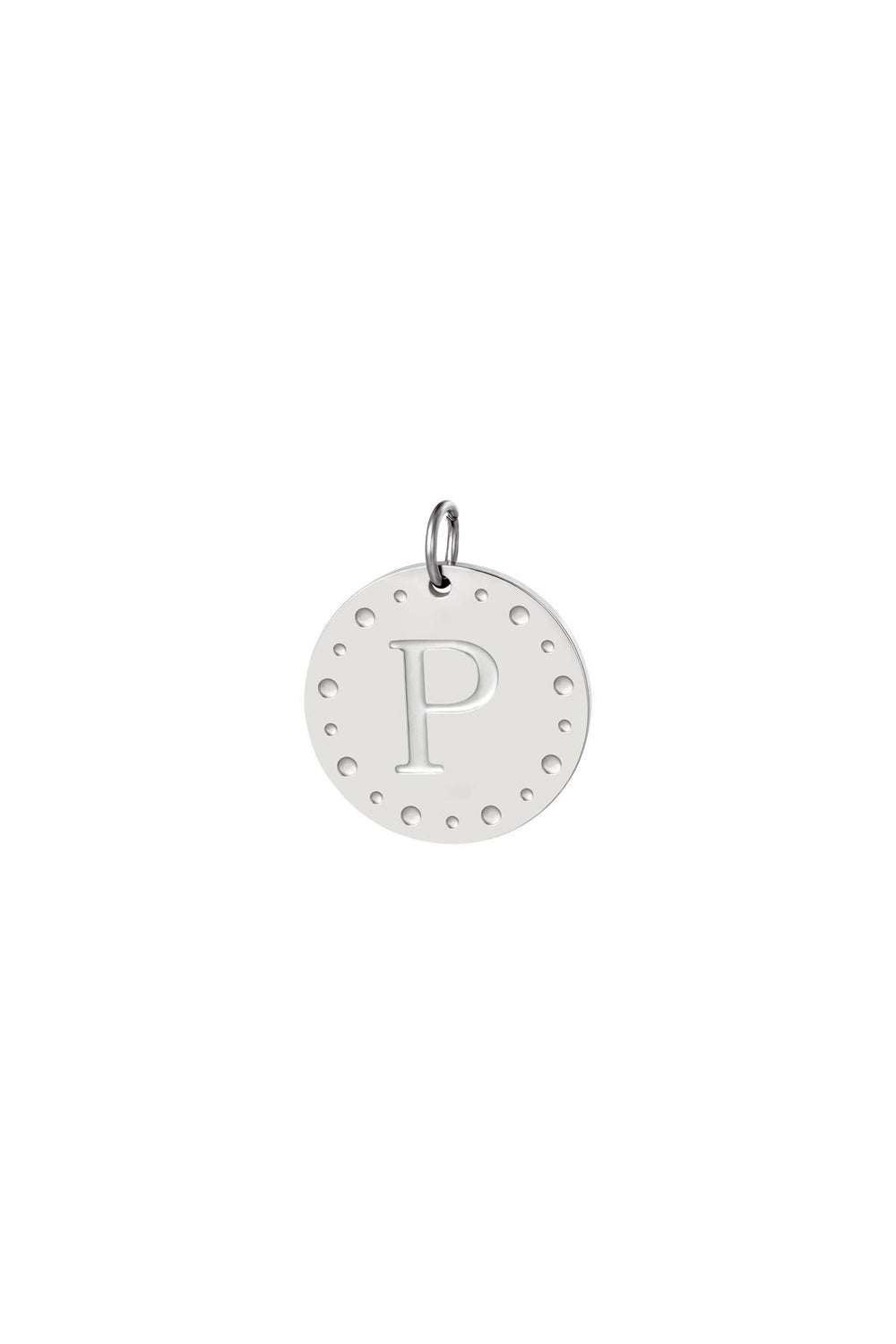 Pendants with engraved initial