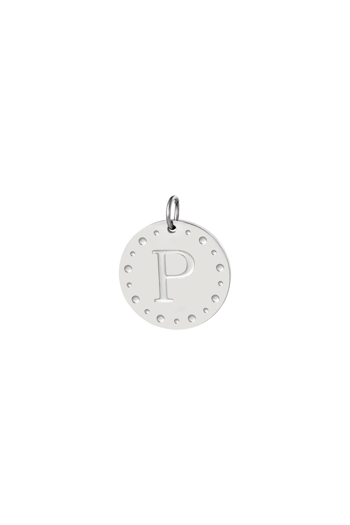 Pendants with engraved initial