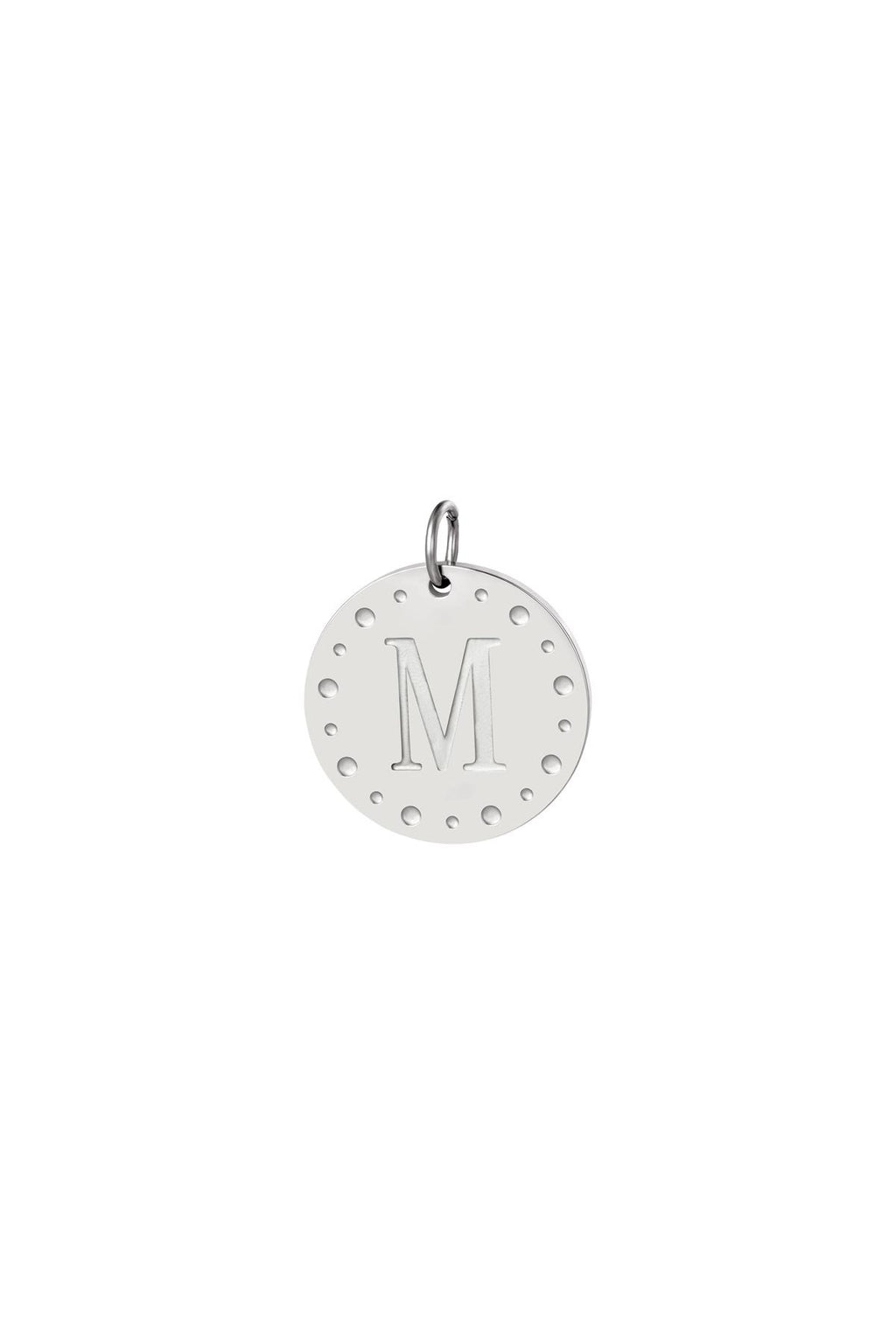 Pendants with engraved initial