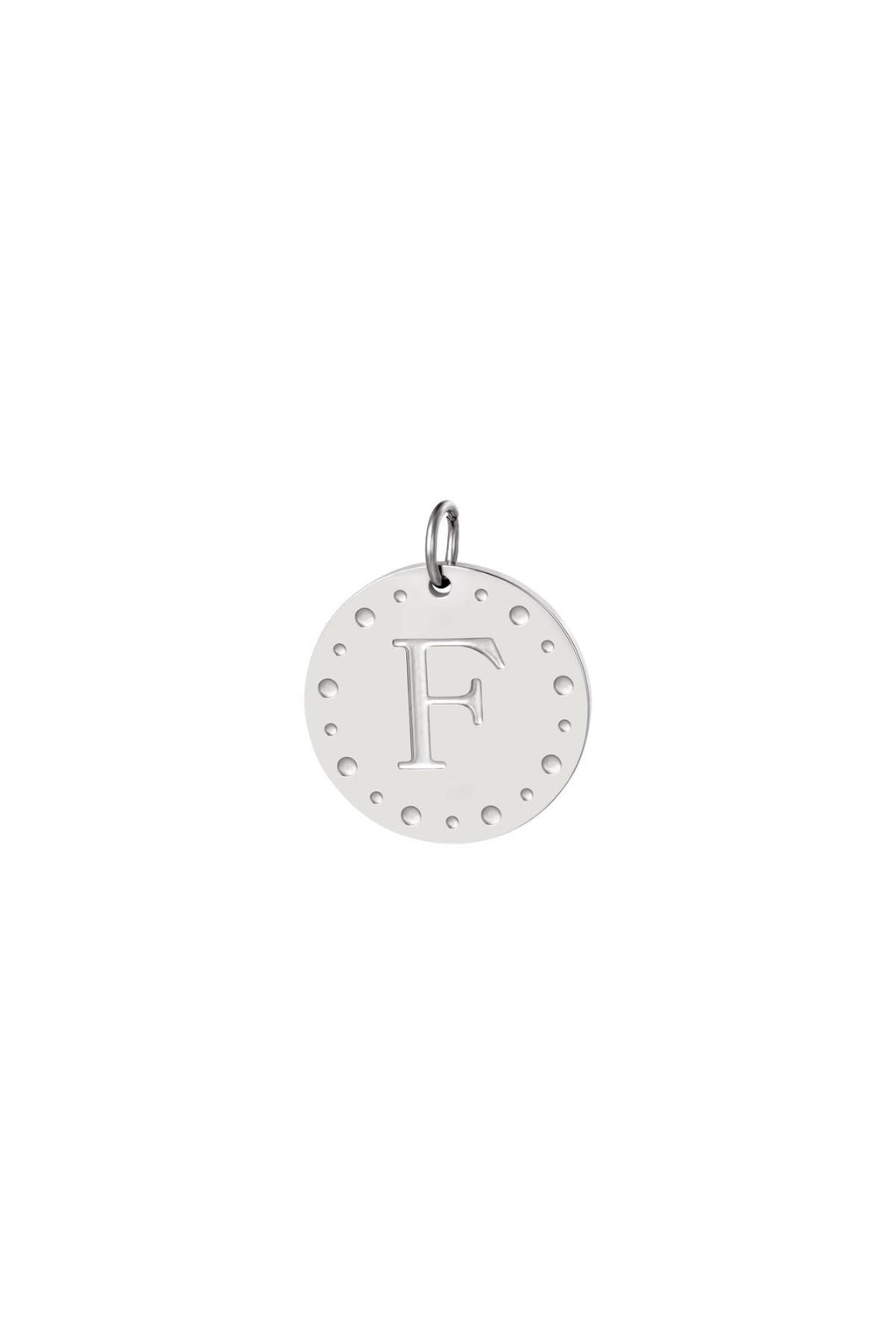Pendants with engraved initial