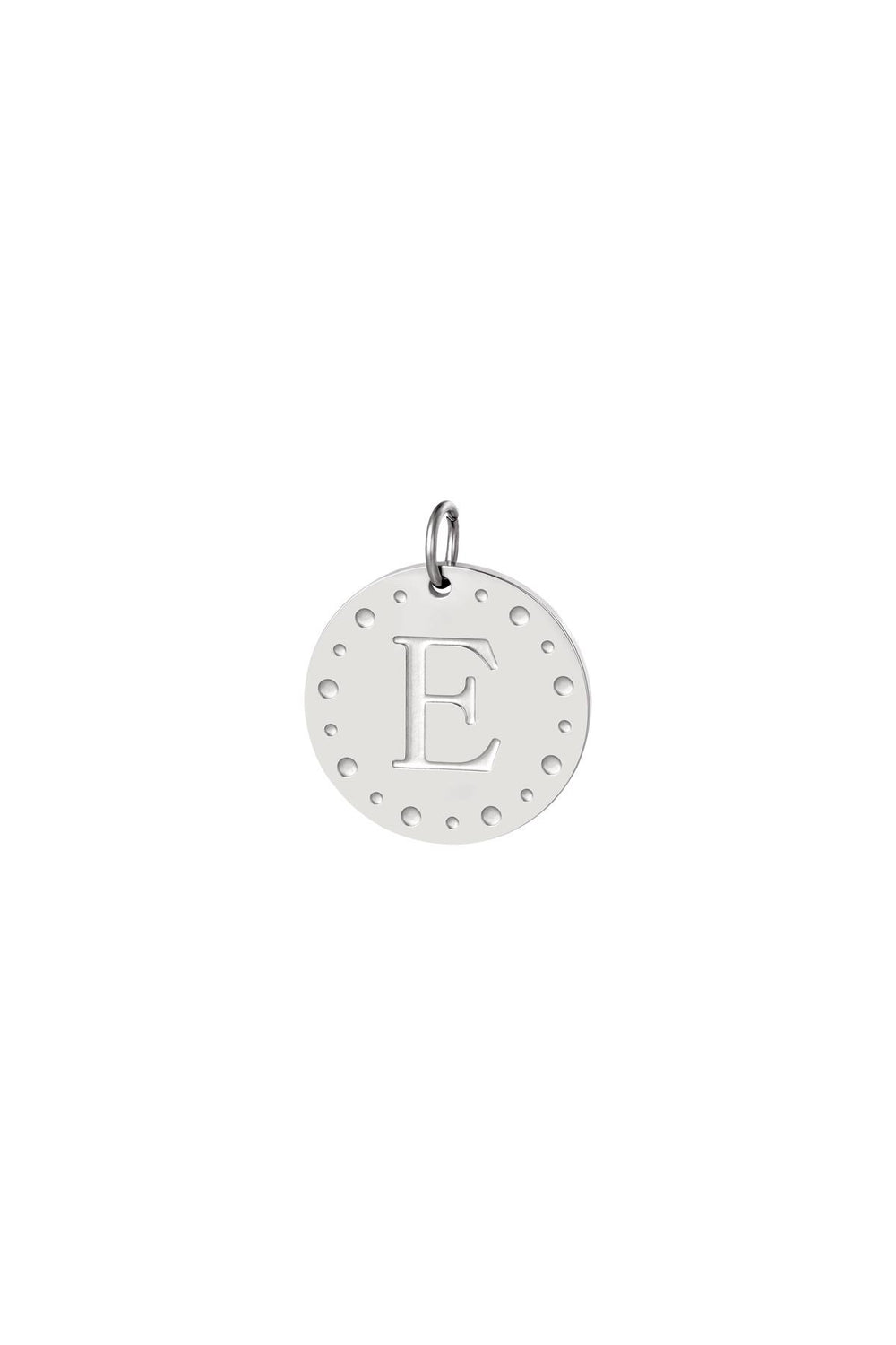 Pendants with engraved initial