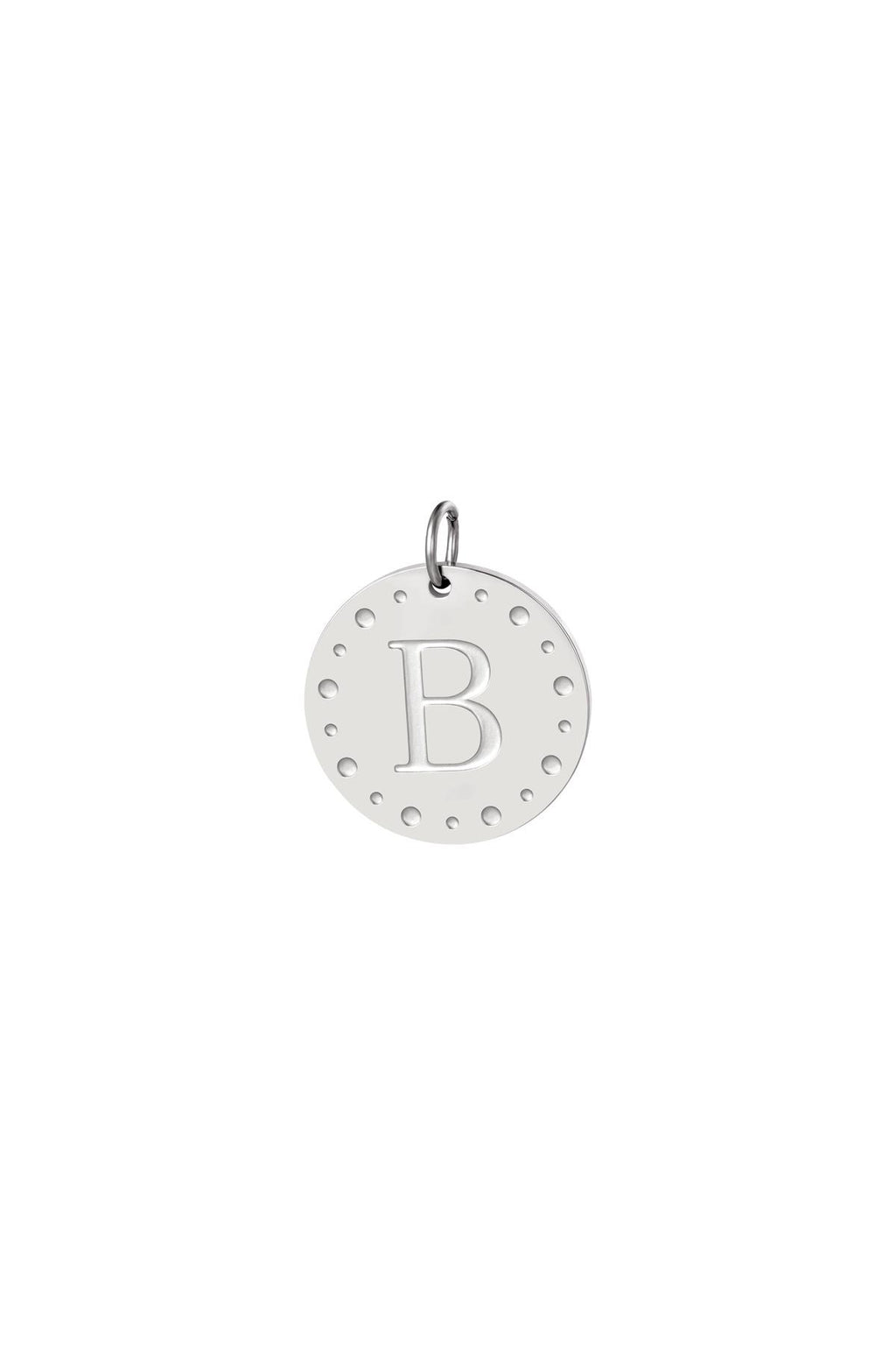 Pendants with engraved initial