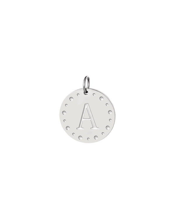 Pendants with engraved initial
