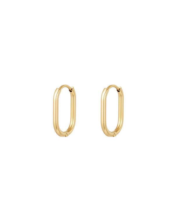 Orecchini Thin Oval - Atlantide Gioielli