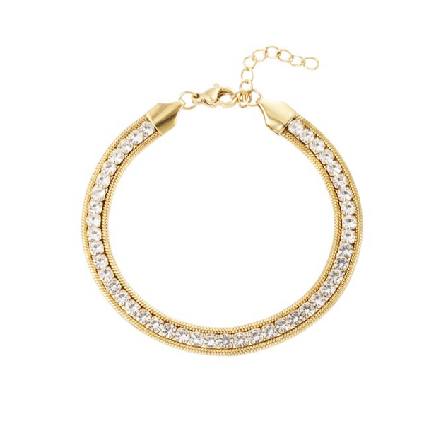Triple Sparkle Tennis Bracelet