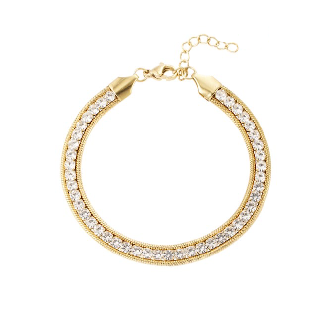 Triple Sparkle Tennis Bracelet