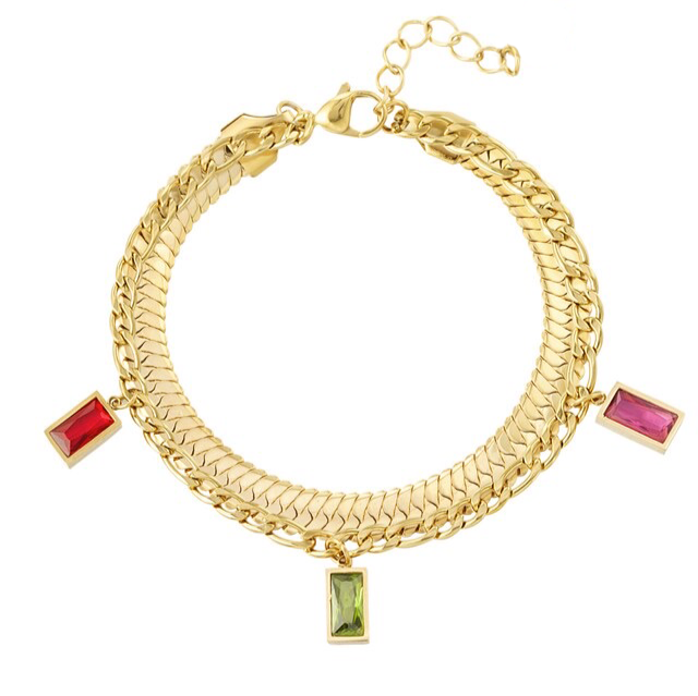 Bracciale Snake Gem