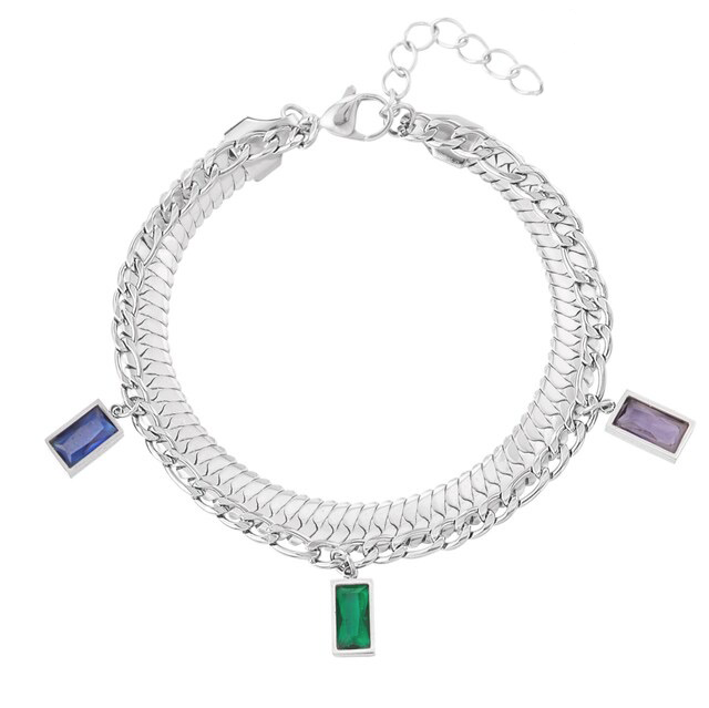 Bracciale Snake Gem