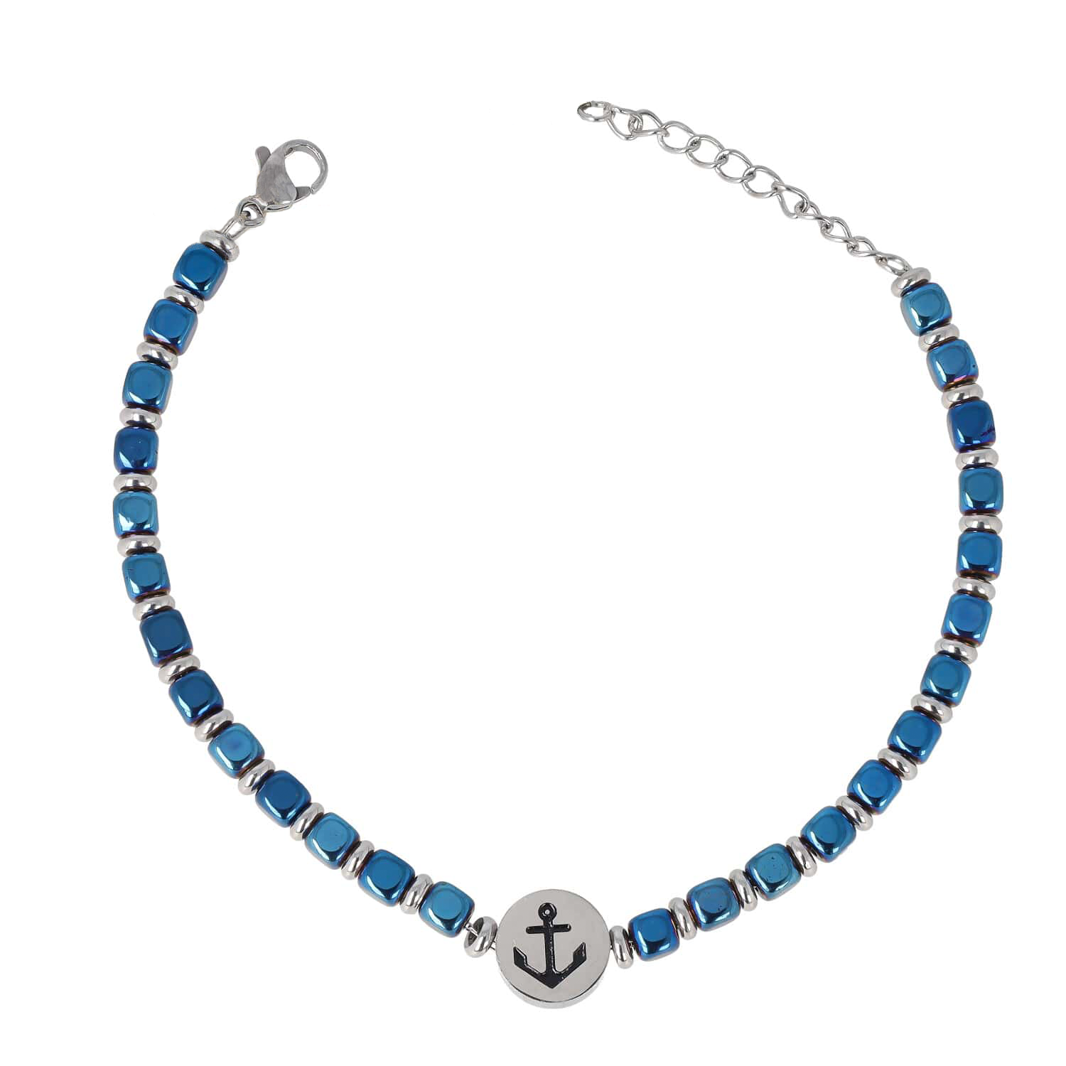 Bracelet with dice and anchor