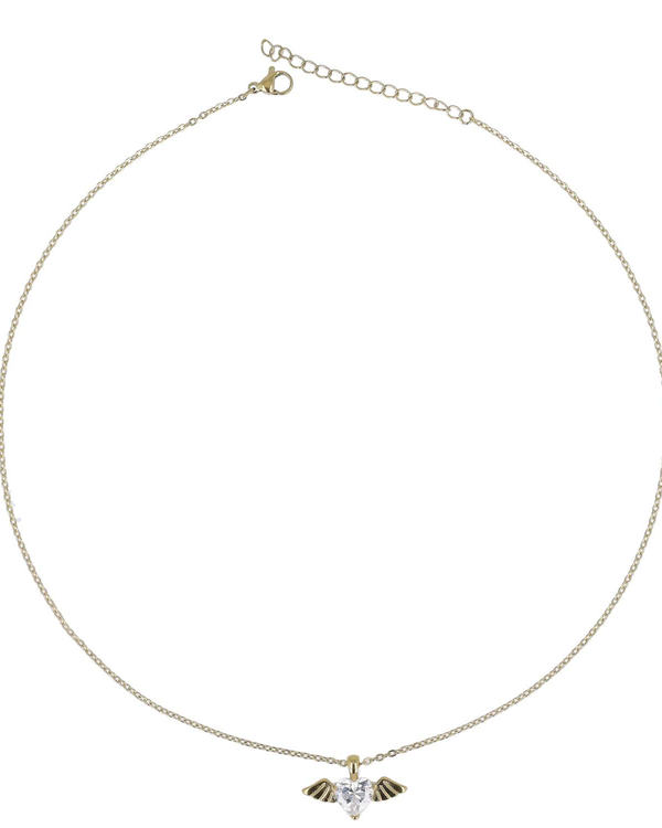 Flying Heart Necklace