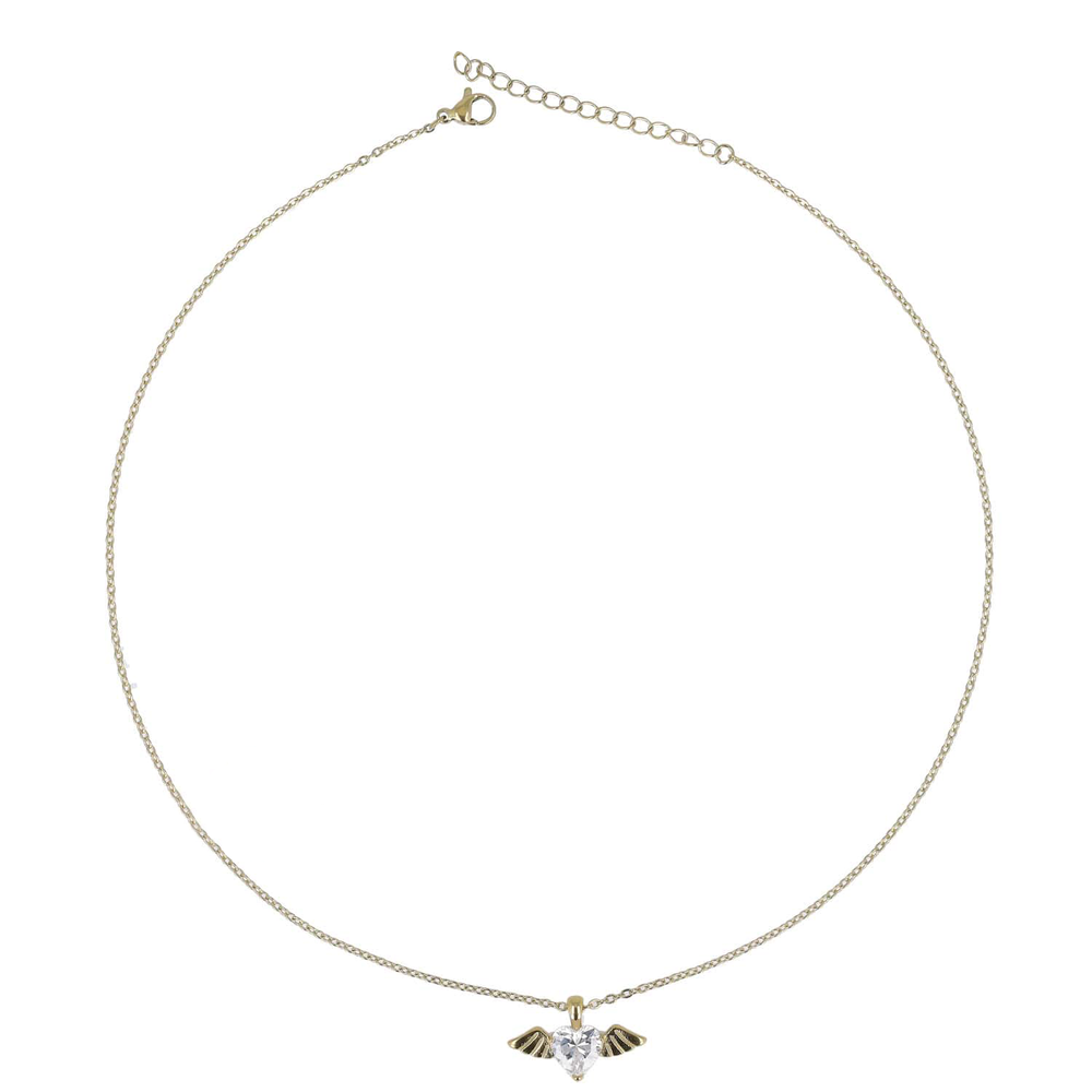 Flying Heart Necklace