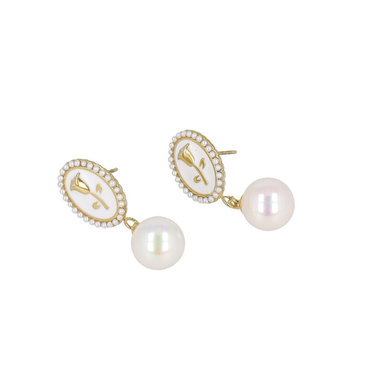 Aphrodite's Pink Earrings