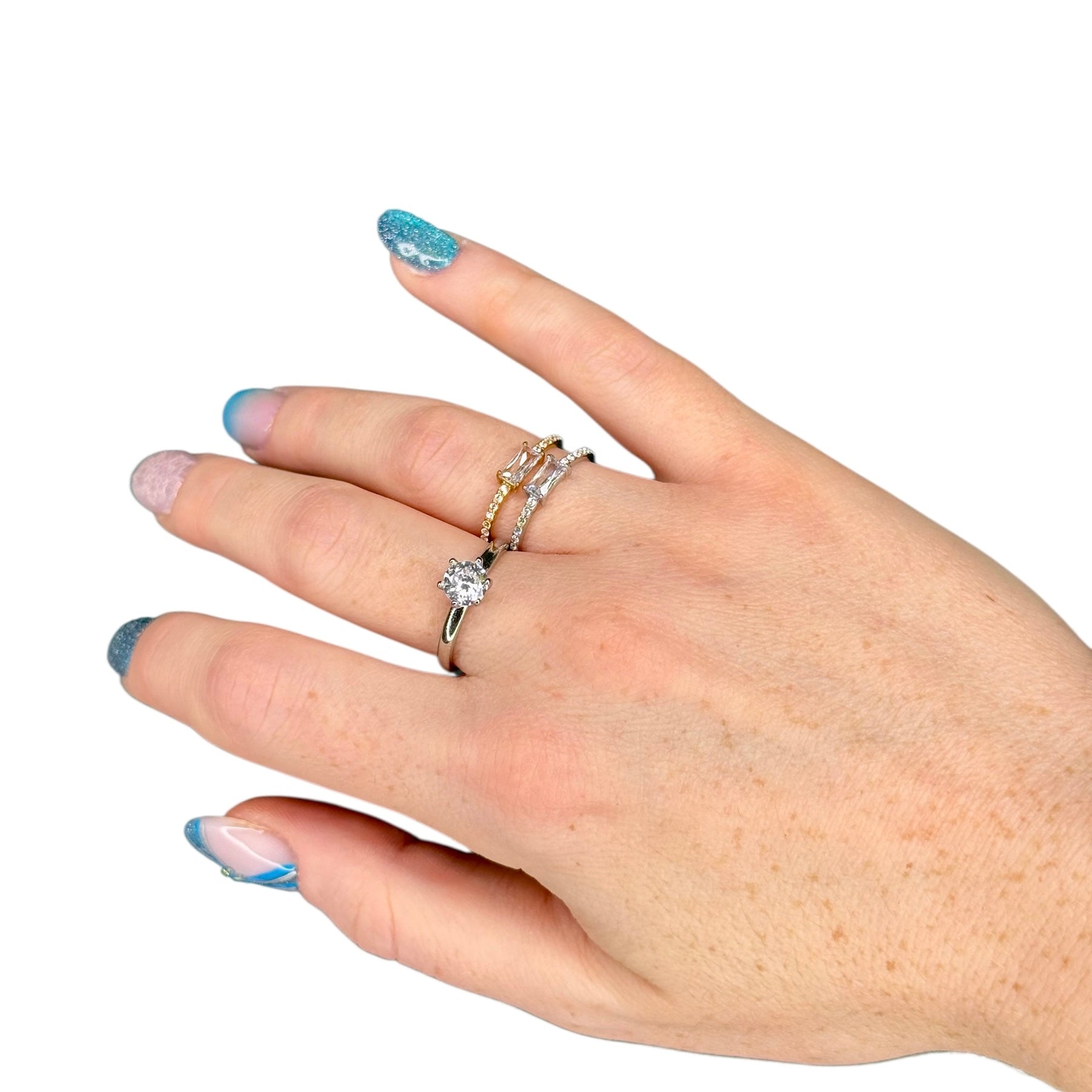 Anello Solitario Clarity