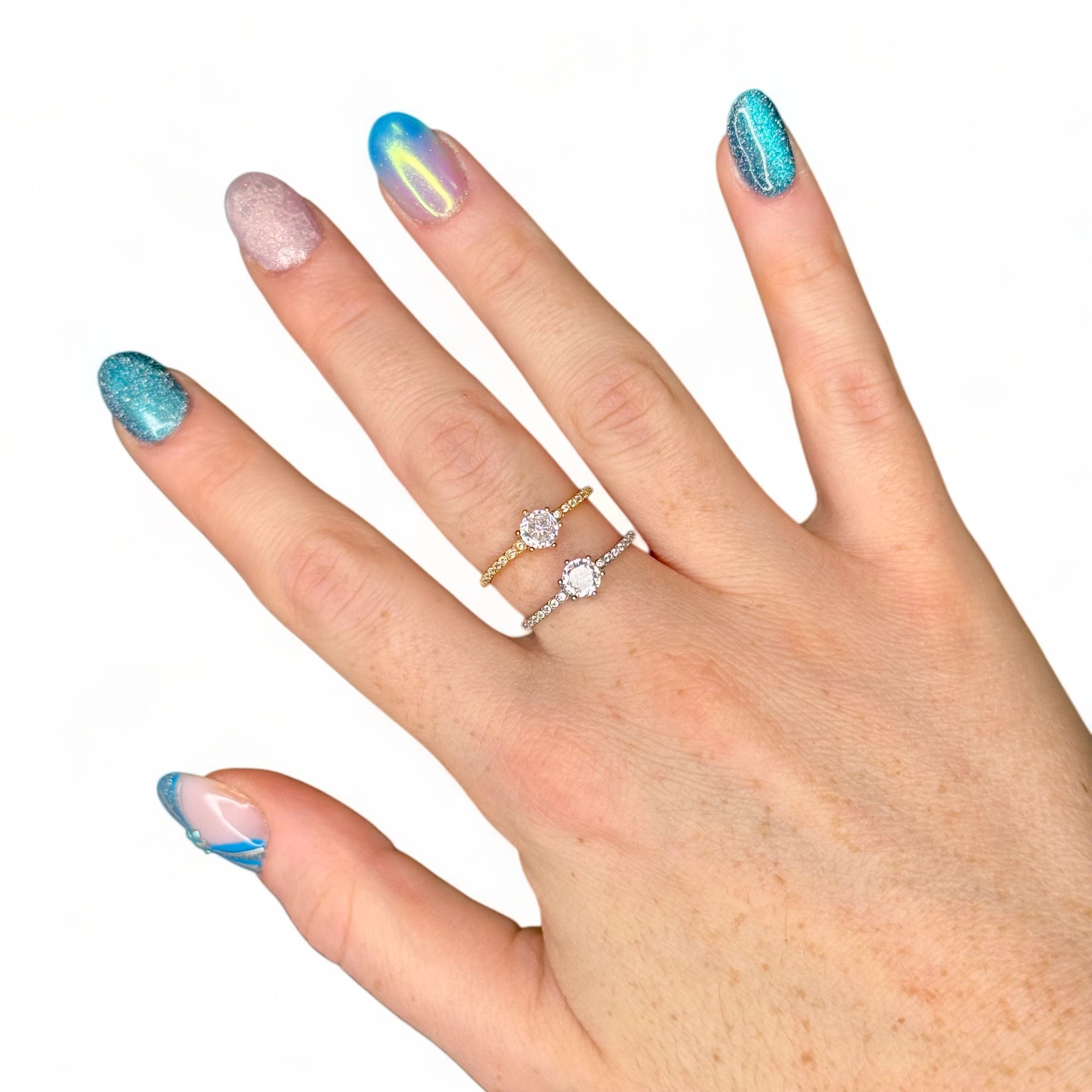 Anello Solitario Cristelle