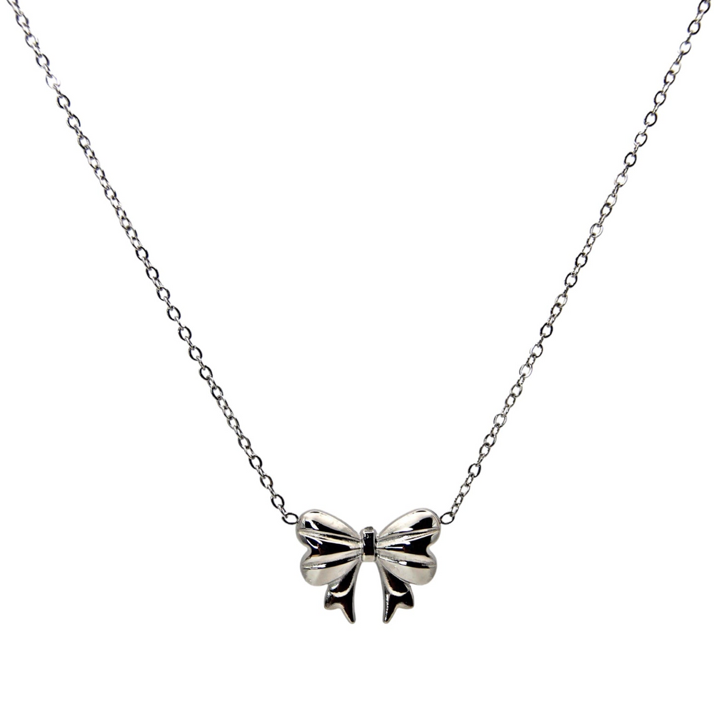 Elegant Bow Necklace
