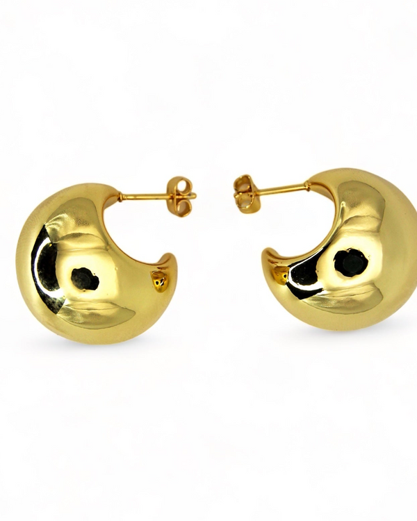 Crescent moon earrings