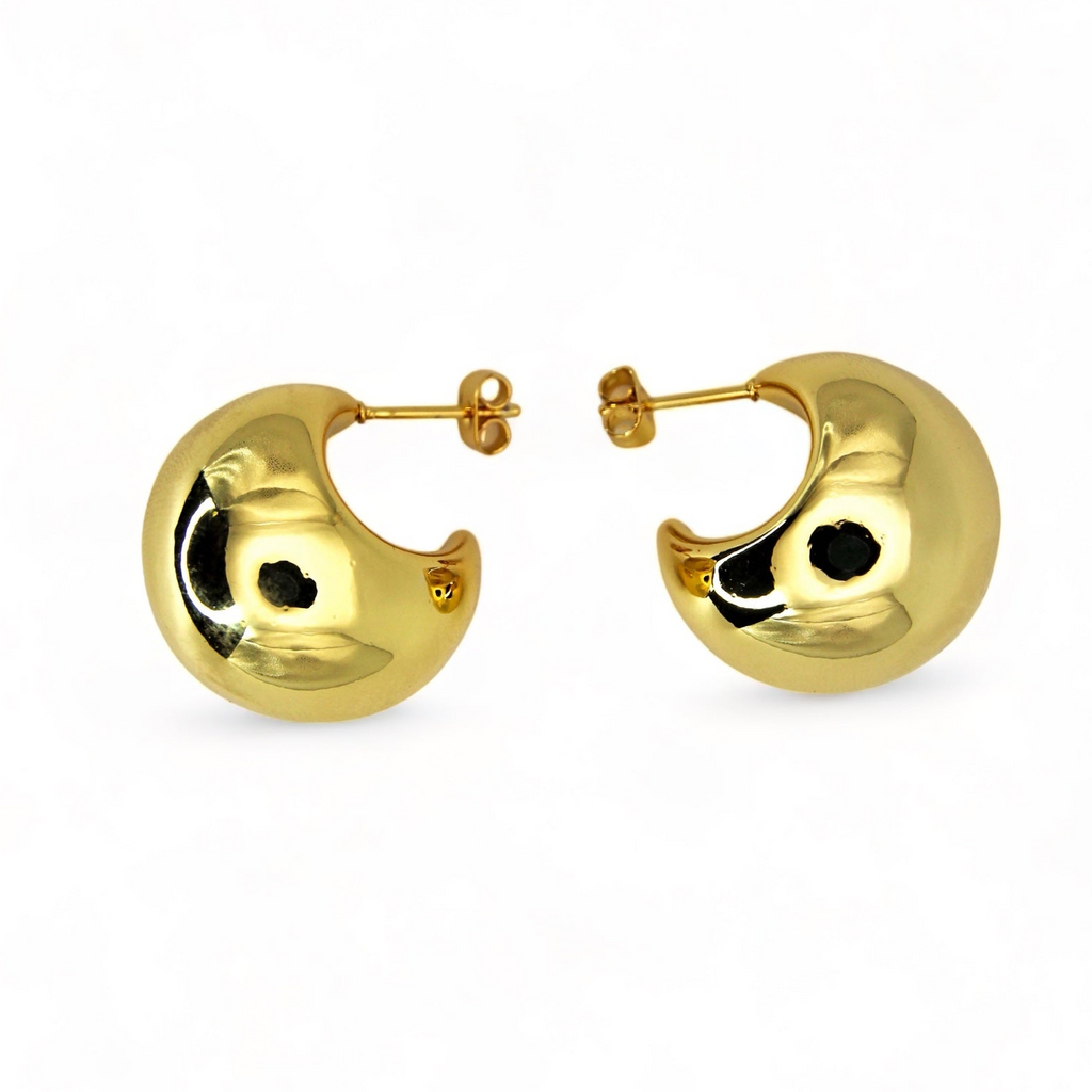 Crescent moon earrings