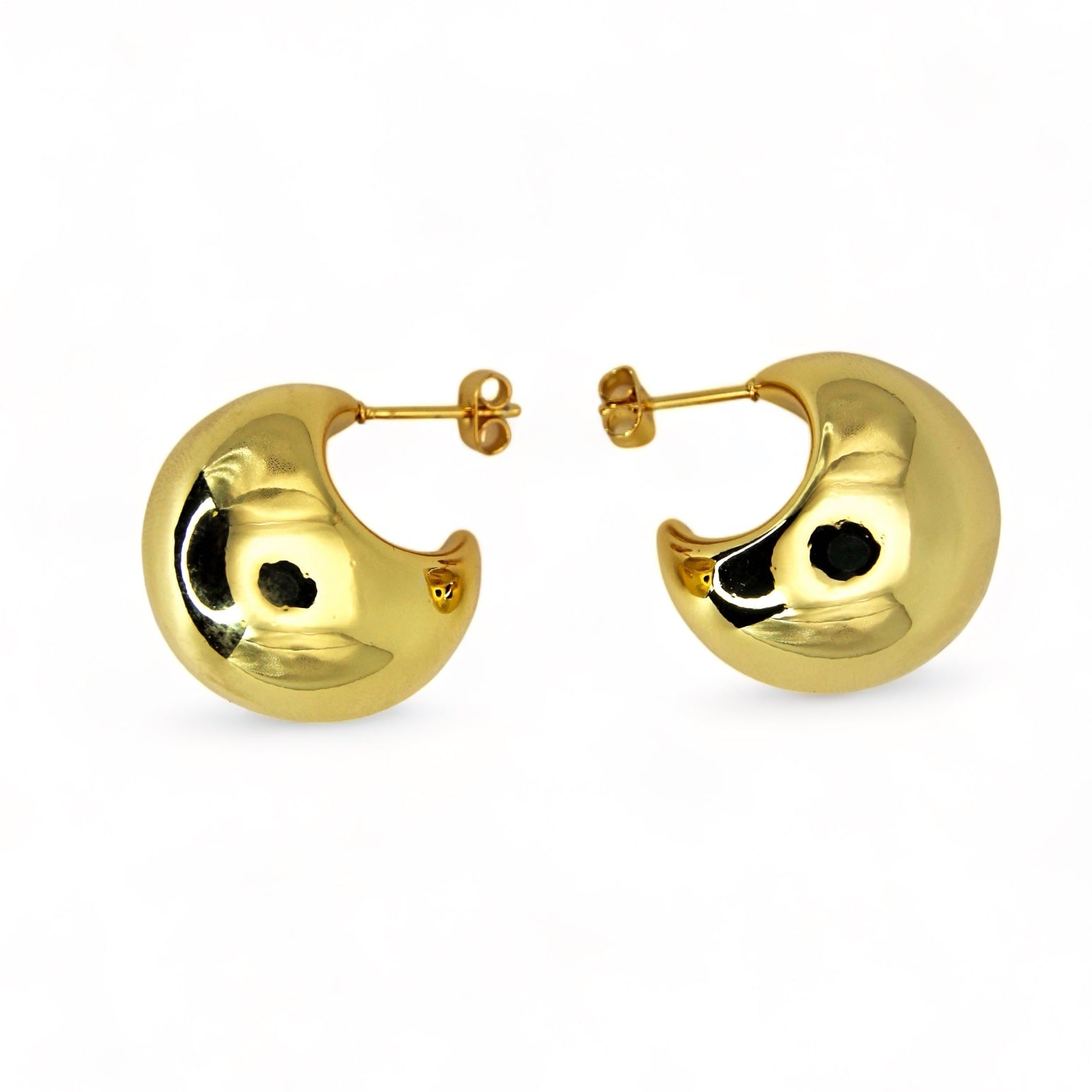 Crescent moon earrings