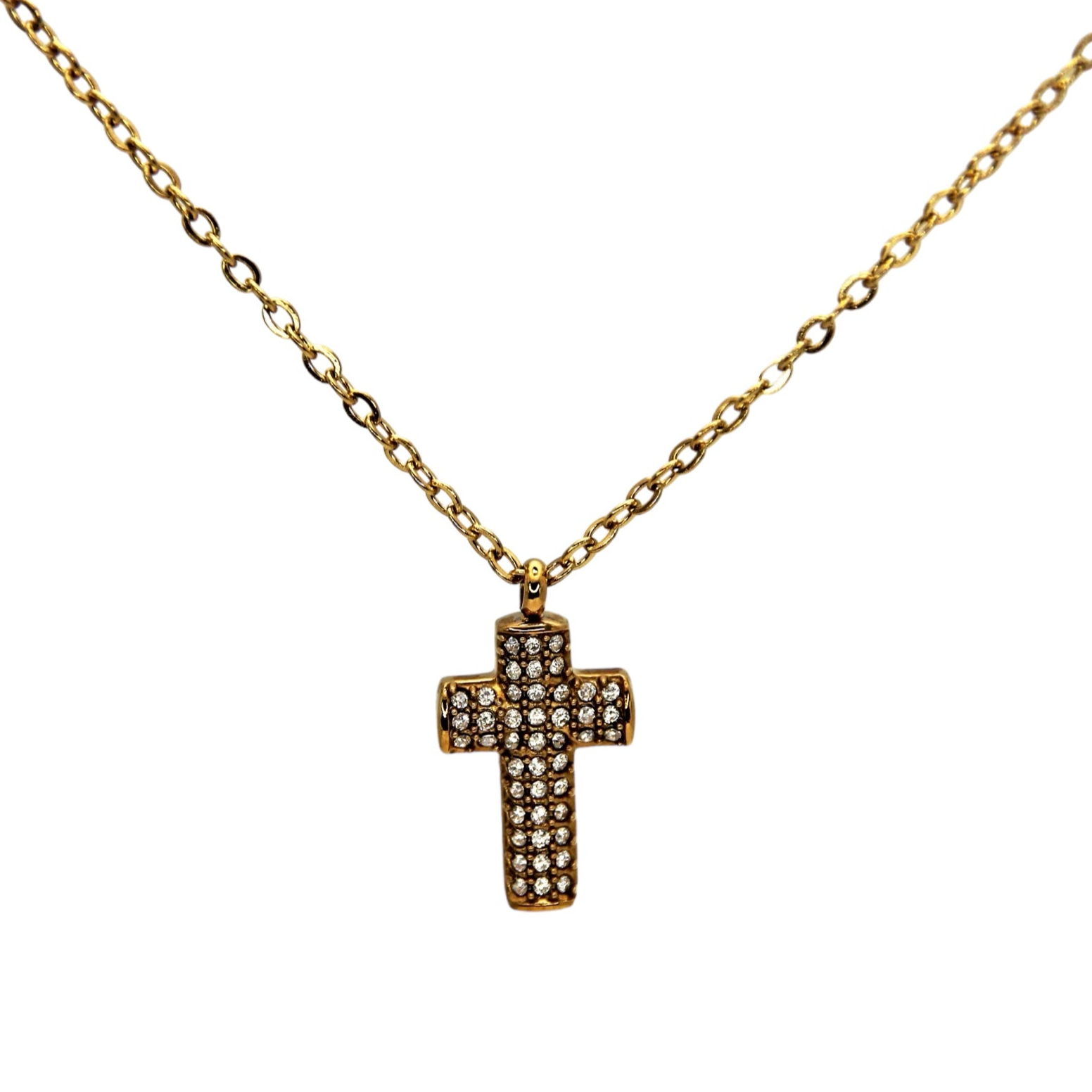 Chubby Cross Necklace