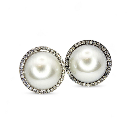 Orecchini Sparkling Circle Pearl