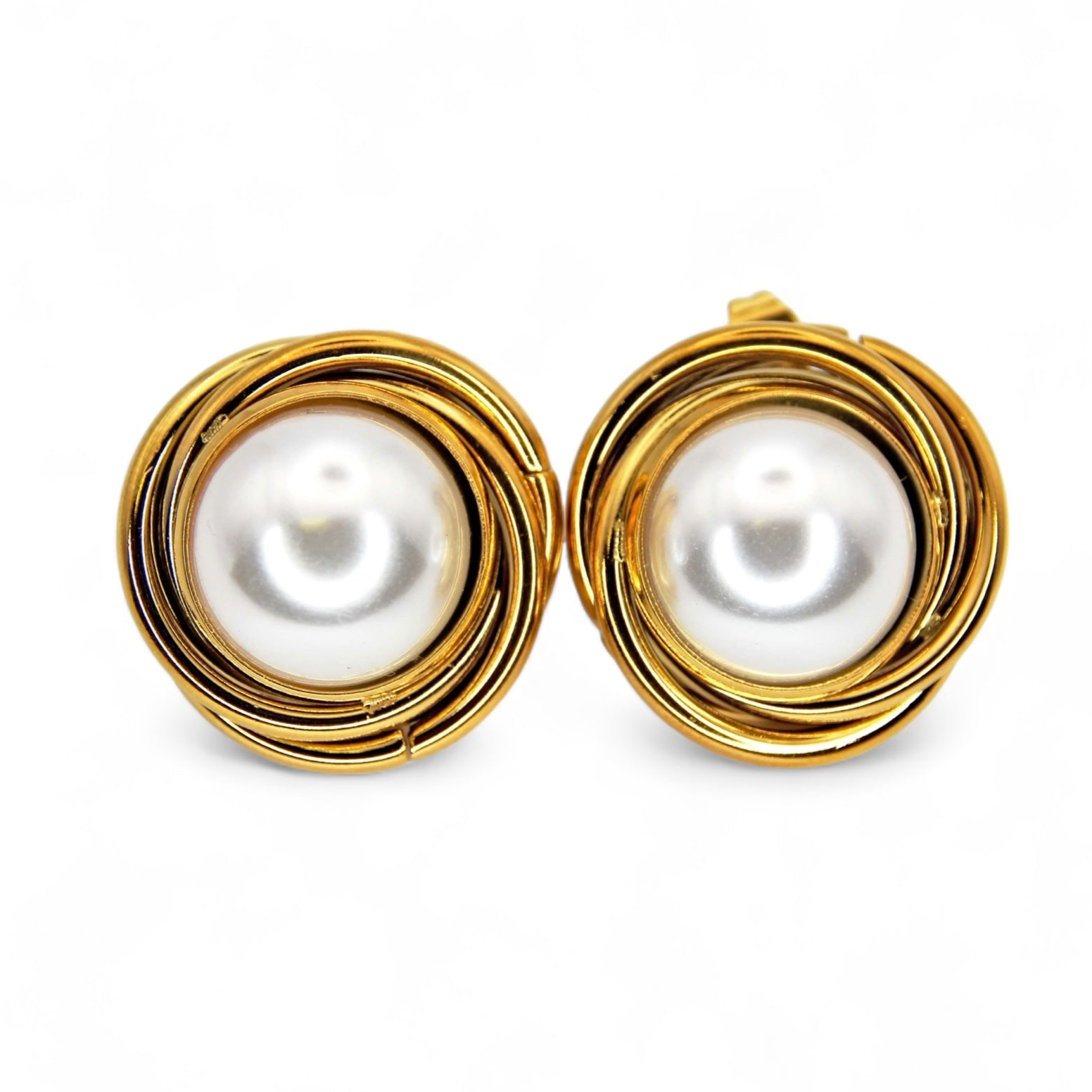 Orecchini Circle Pearl