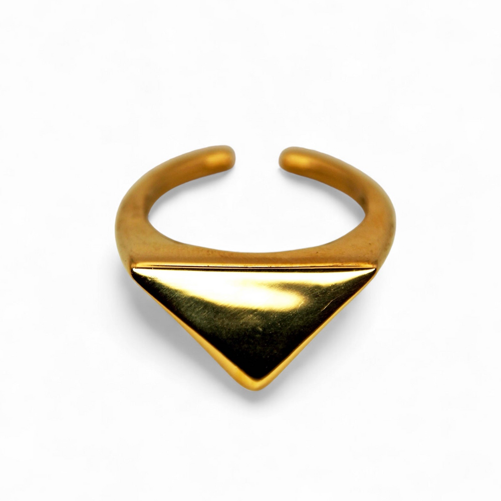 Light Triangle Ring