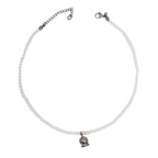 Collana Campanella con perle bianche
