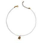 Collana Campanella con perle bianche