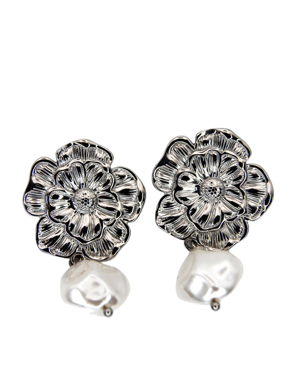 Hibiscus Flower Earrings
