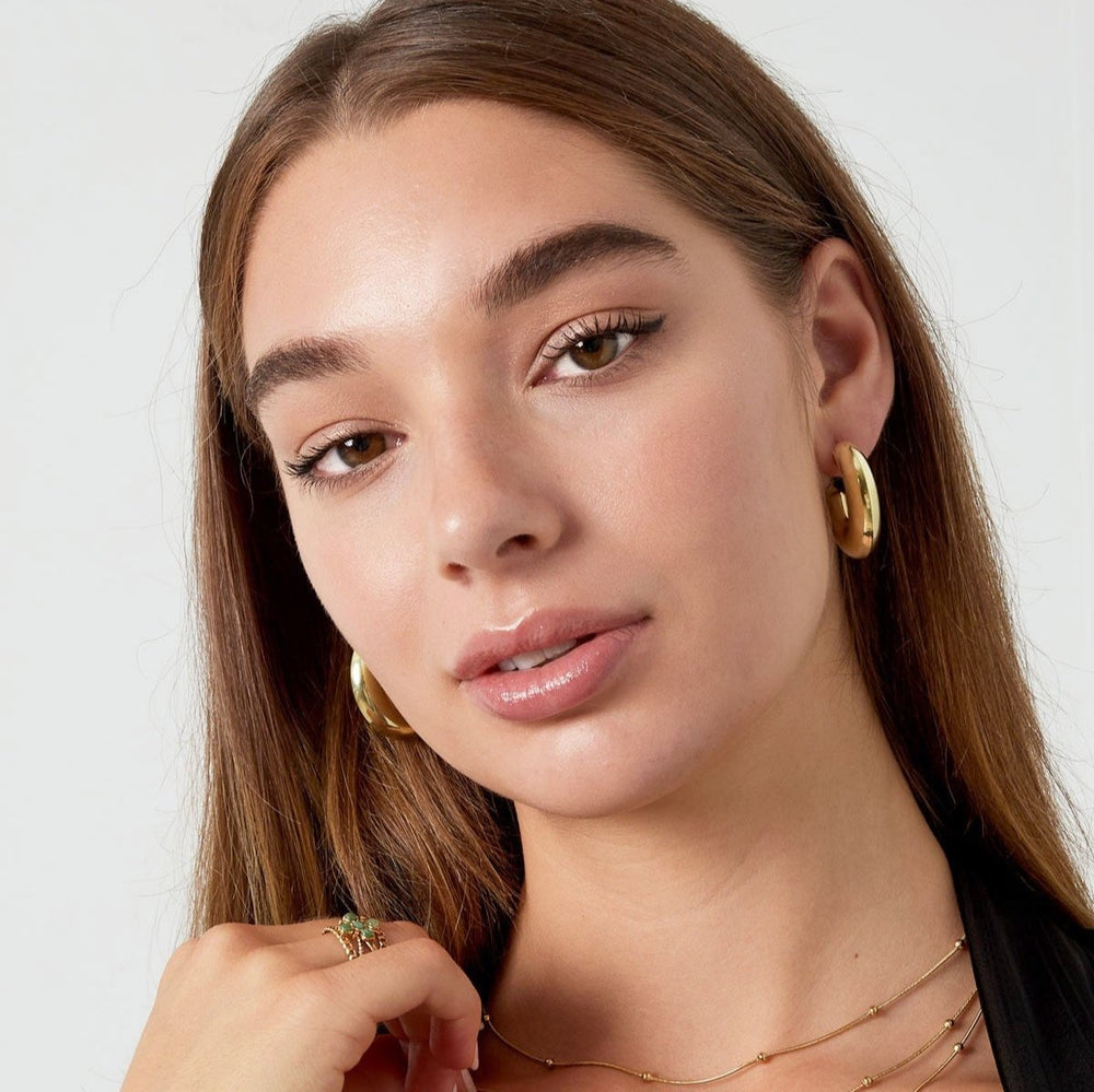 Jumbo Curve Earrings